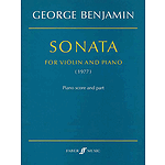 Benjamin G/Sonata for Violin & Pf