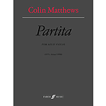 Matthews C/Partita (Solo Violin)