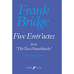 Bridge F /Five Entr'actes (Score)