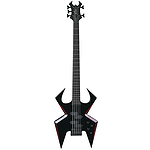 B.C. Rich WMD Widow 5-String Electric Bass Guitar - Onyx