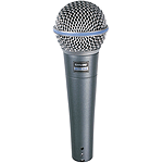 Shure Beta 58 Supercardioid Dynamic Vocal Microphone