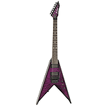 B.C. Rich Jr. V 7 String Electric Guitar, Transparent Purple