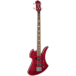 B.C. Rich Masterpiece Mockingbird 4 String Electric Bass, Dragons Blood
