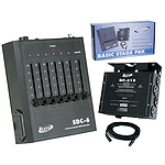 American DJ Basic Stage Pak - Par Can Control System w/ Dimmer, Controller, Power Supply & Cable