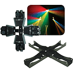American DJ DF BR4 4-Way Centerpiece Bracket for Double Feature