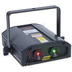 American DJ Galaxian 3D Laser Effect Light