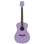 Daisy Rock Pixie Acoustic Guitar - Pixie Purple