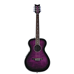 Daisy Rock Pixie Series Acoustic-Electric Guitar - Plum Purple Burst