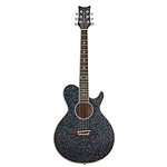 Daisy Rock Wildwood 3/4-size Acoustic Guitar - Rainbow Sparkle