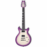 Daisy Rock Stardust Elite Electric Guitar - Violet Burst - Left-Handed