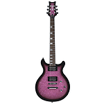 Daisy Rock Stardust Elite Electric Guitar - Midnight Purple Burst
