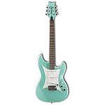 Daisy Rock Rebel Rockit Supernova Guitar - Galaxy Green