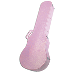 Daisy Rock Hard Shell Guitar Case - Stardust/Rock Candy 6-String Electrics - Cotton Candy