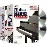 eMedia Piano & Keyboard Method Deluxe (2 Volume Bundle) Piano / Keyboard Instruction Software