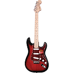 Squier® Standard Stratocaster®, Maple - Antique Burst, tortoise shell pickguard