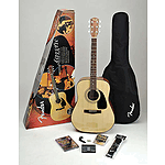 Fender® DG-8S Solid-Top Acoustic Guitar Package