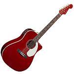 Fender® Sonoran™ Acoustic-Electric Guitar - Candy Apple Red