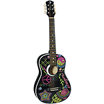 Luna Imagine Children's Mini-Acoustic Guitar - Blank Slate with Re-usable Markers