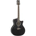 Dean Exotica FM Acoustic-Electric Guitar - Trans Black