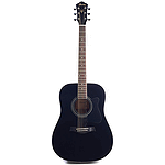 Ibanez IJV100S Jam Pack Acoustic Guitar Starter Package with Solid-top Guitar - Black