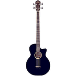 Oscar Schmidt Acoustic-Electric Bass - Black Finish