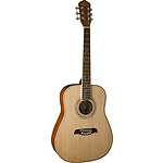 Oscar Schmidt OG1LH Left-handed 3/4-size Steel-string Acoustic Guitar - Natural