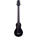 Washburn Rover Travel Guitar - Steel String, Black