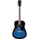 Ibanez SGT120 TBS Steel-string Acoustic Guitar - Transparent Blue Sunburst