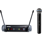 Shure PGX24/BETA58 UHF Vocal Wireless Mic System
