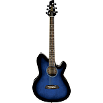Ibanez TCY10ETBS Talman Series Acoustic-Electric Guitar - Trans Blue Sunburst