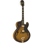 Washburn J3 Hollow-body Electric Guitar - Natural