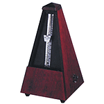 Wittner Mechanical Wood Metronome, Mahogany