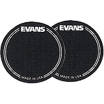 Evans Black Nylon Single Bass Drum Patches (2)
