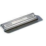 Hohner 60 Hole Double Sided Echo Harmonica, Key of C - G