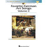 Favorite German Art Songs - Volume 2