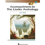 The Lieder Anthology - Accompaniment CDs