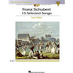 Franz Schubert - 15 Selected Songs (Low Voice)