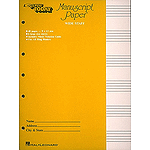 Manuscript Paper (Wide Staff) 'E-Z Play Today'