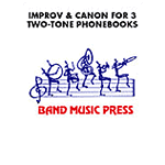 Improvisation and Canon for Three Two-tone Phonebooks
