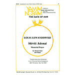 Shiviti Adonai (Memorial Prayer)
