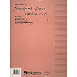 Manuscript Paper (Deluxe Pad) (Taupe Cover)