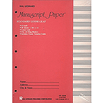 Standard Loose Leaf Manuscript Paper (Pink Cover)