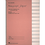Deluxe Wirebound Premium Manuscript Paper (Pink Cover)
