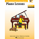 Piano Lessons Book 3 - Book/CD Pack - Revised Edition