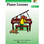 Piano Lessons Book 4 - Book/CD Pack