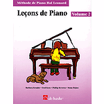 Piano Lessons Book 2 - French Edition