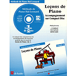 Piano Lessons Book 1 - CD - French Edition