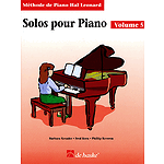 Piano Solos Book 5 - French Edition