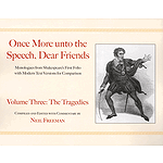 Once More unto the Speech, Dear Friends