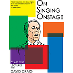 On Singing Onstage (DVD)